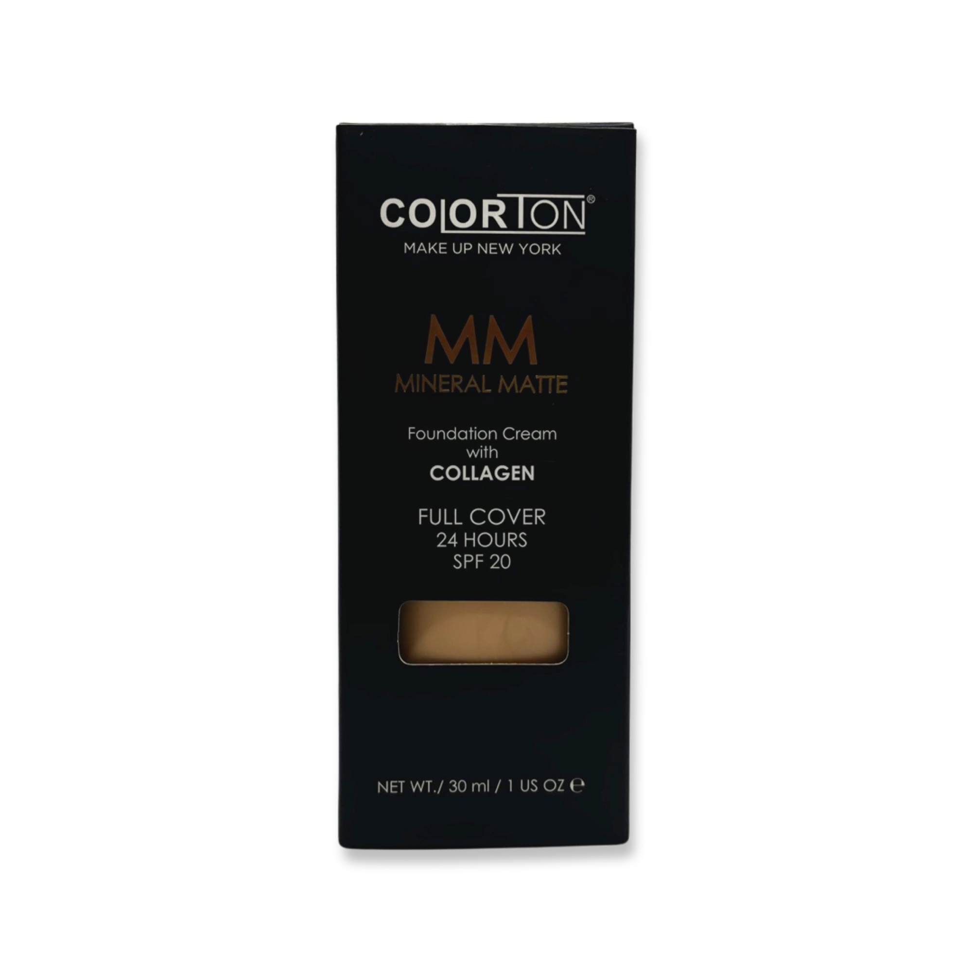 Maquillaje líquido mineral mate con colágeno - Colorton