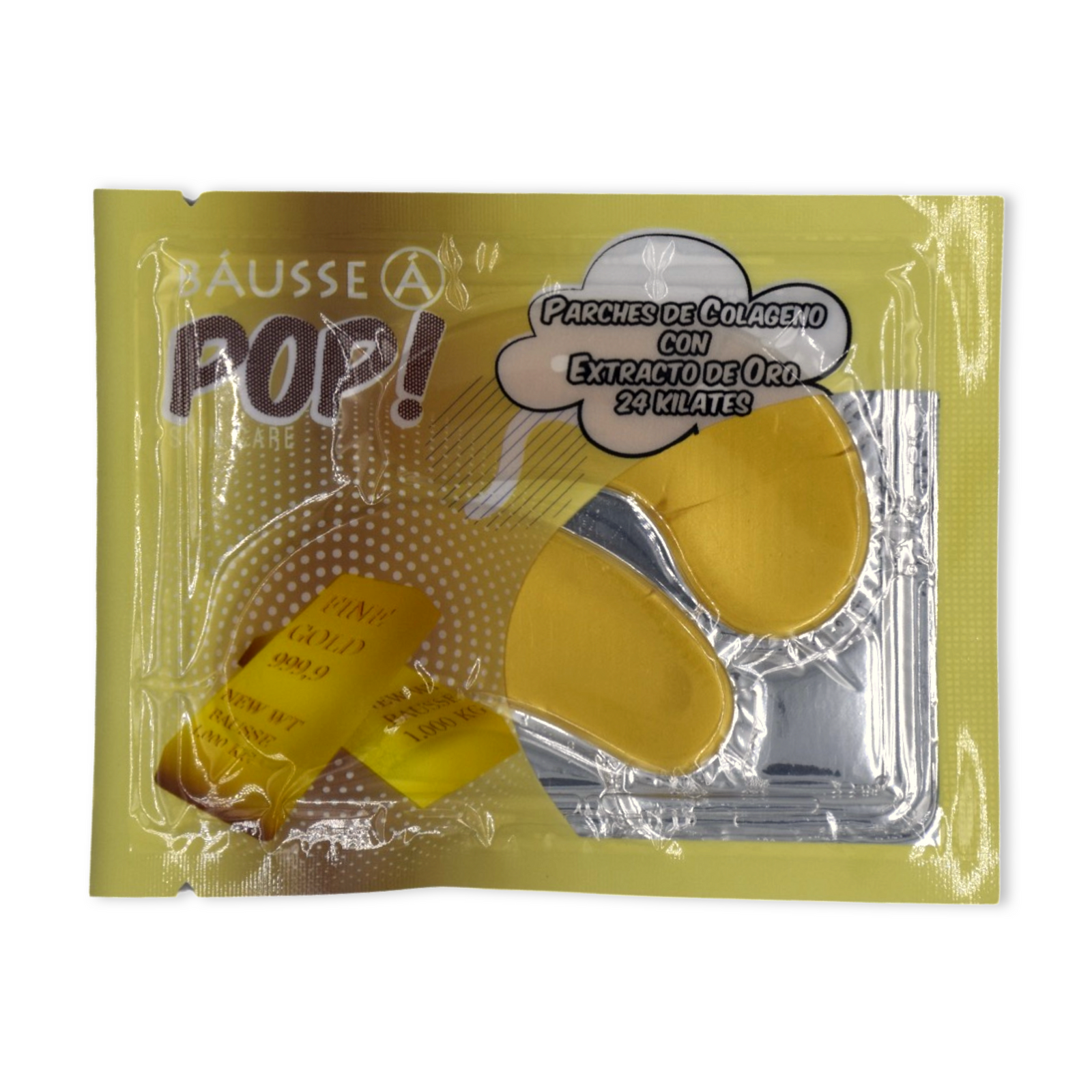 Parches para ojos de colágeno con extracto de ORO de 24 kilates - Báusse Á