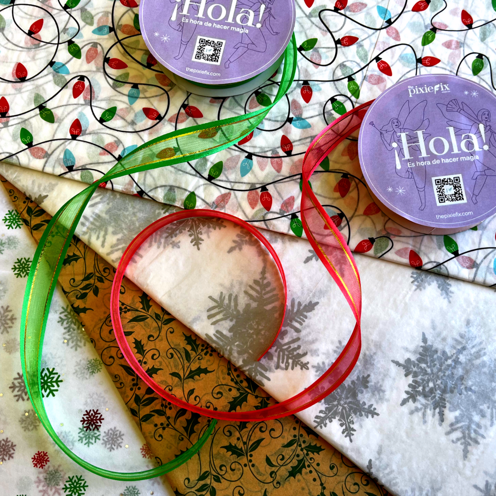 Envoltura de regalo Navideña 🎄