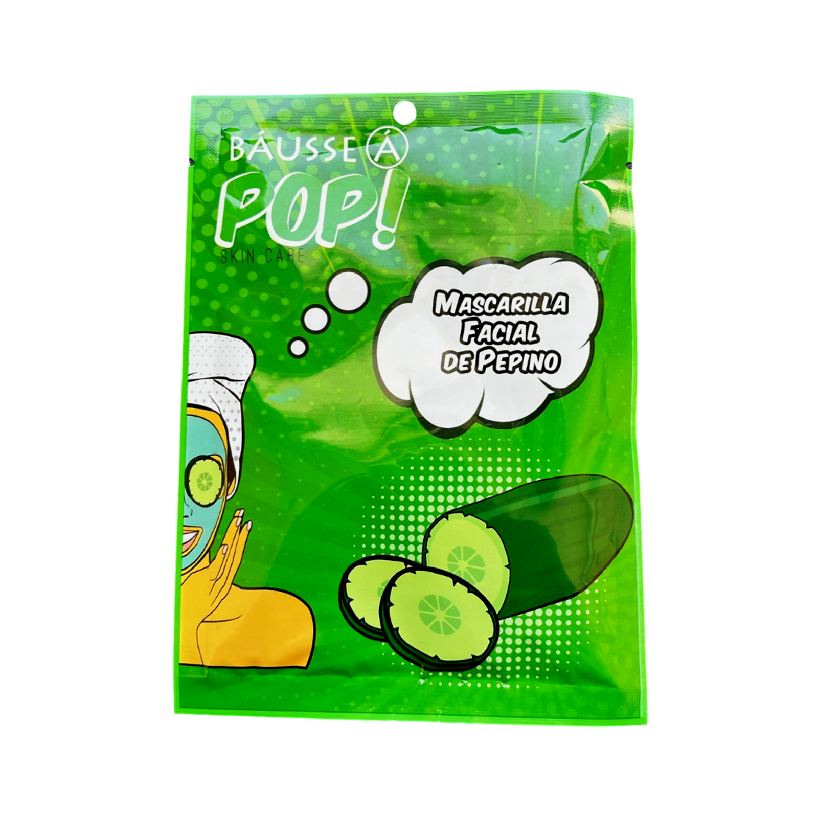 Mascarilla facial de Pepino - Báusse Á
