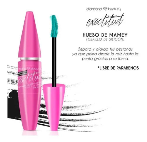 Rimel negro con con extracto de Hueso de Mamey - Diamond Beauty