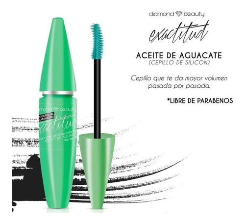 Rimel negro con Aceite de Aguacate - Diamond Beauty